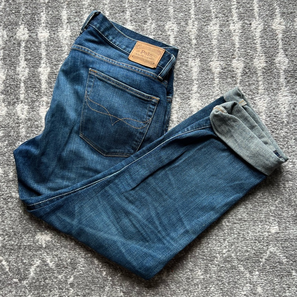 Polo Ralph Lauren Hampton relaxed straight jeans 34/32